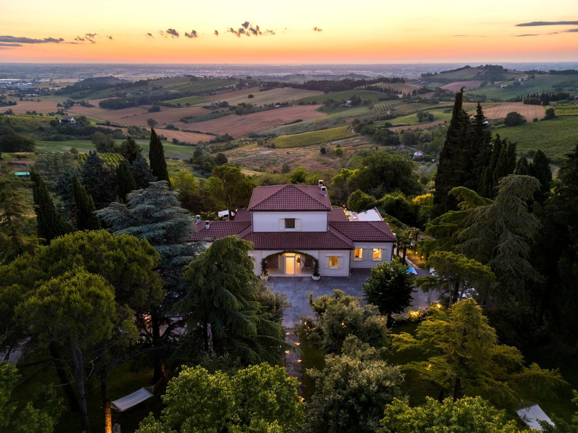 Villa Belvedere 贝尔蒂诺罗 外观 照片